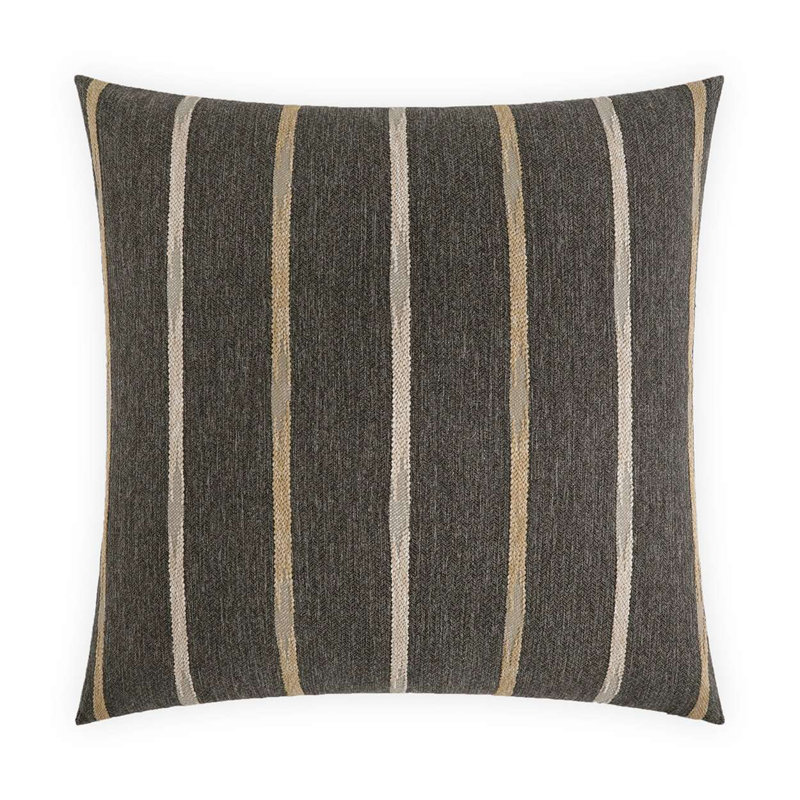 Wallasch Pillow Cover & Insert, Graphite, Square 20"