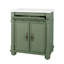 Lavabo de salle de bain 28 po avec colonne romaine Mid-Century-1396089112