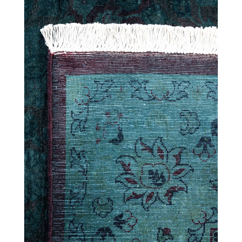 Ivaila One-of-a-Kind 4' 2" X 6' 4" Hand Knotted Area Rug