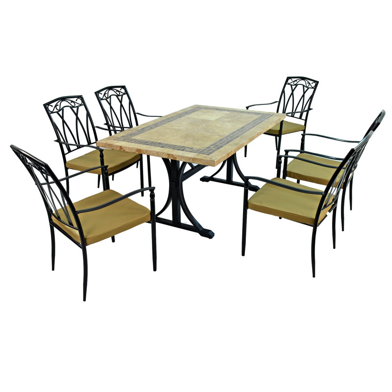 Dezarae 6 - Person Dining Set