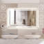 Miroir de salle de bain à DEL Naliyah-1279264229
