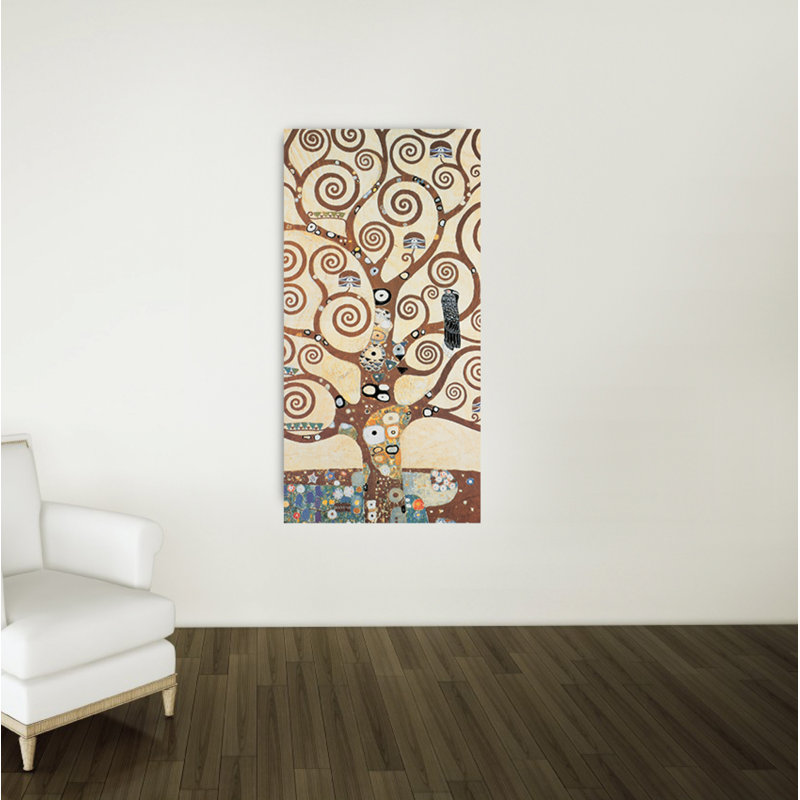 The Tree Of Life by Klimt - Single Picture Frame Print on MDF