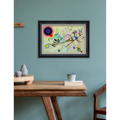 Composition 8 par Wassily Kandinsky, art mural abstrait, estampes numériques sur toile de coton sans acide