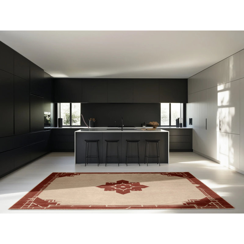 Radiant Facets Rug, Square 5'