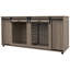Meuble de rangement polyvalent pour chien avec cloison amovible et rangement