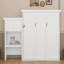 Grand lit escamotable avec tablettes-488564542