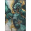 Tapis vert lavable à base tissée Green Mossy-1786598056