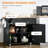 41" Modern Rolling Kitchen Island On Wheels-1772604393