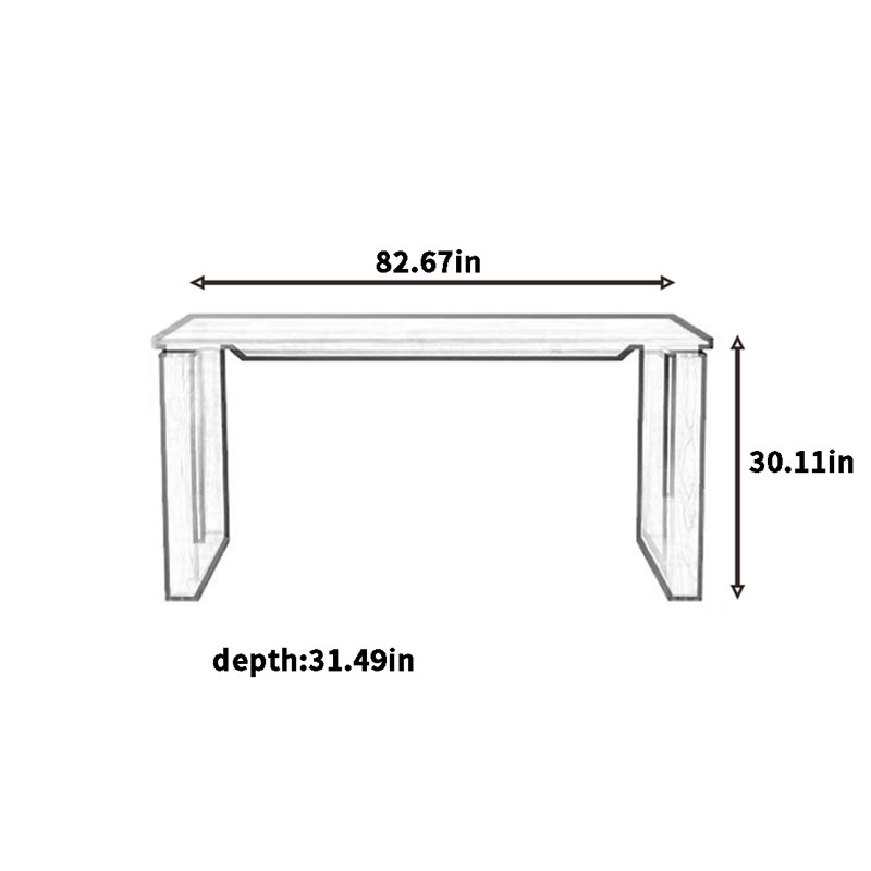 Kentlyn, 30.11"H x 82.67"L x 31.49"W