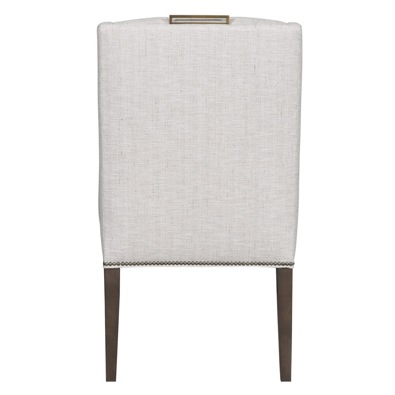 Chaise Everhart, Wrenn, Chenille Crypton® ardoise Nomad