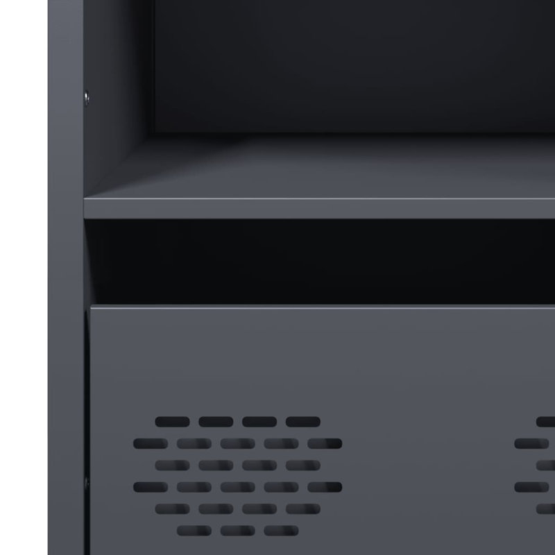 Shuab 68cm Sideboard, Anthracite