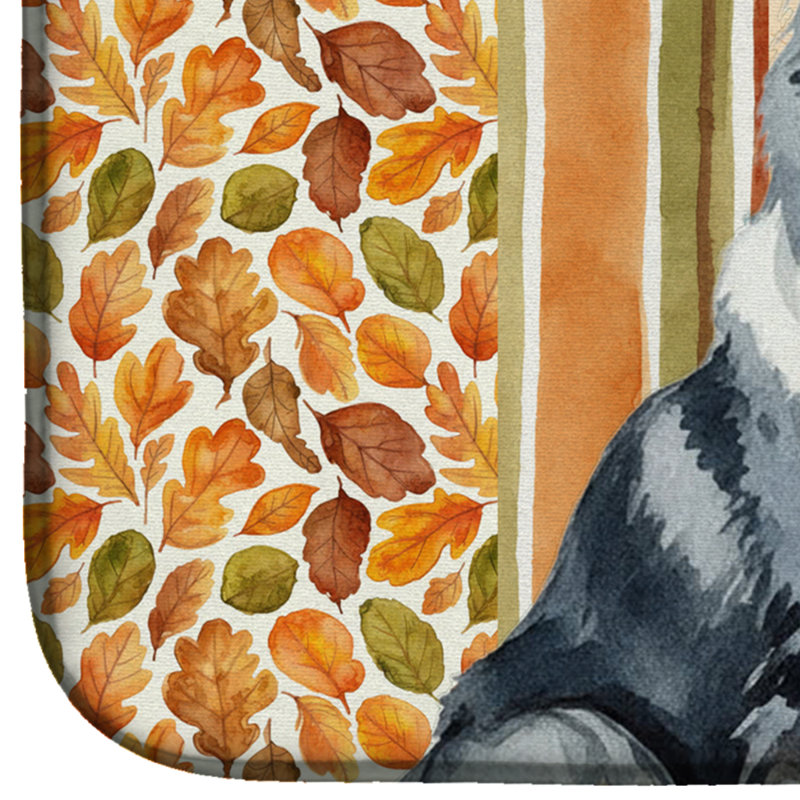 Tapis de séchage Blue Merle Collie Heirloom