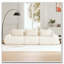 Canapé modulaire modulaire pour le salon, tissu en flanelle, très texturé, canapé 3 places surdimensionné-1483307225-1483307222-1483307218