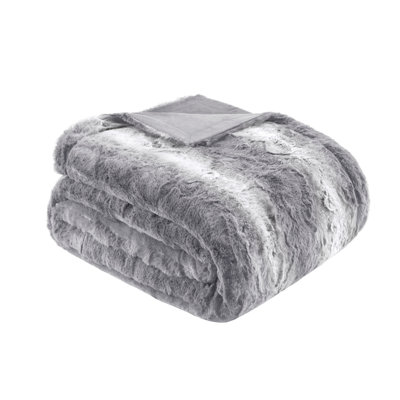 1PC 108X90" Faux Fur Blanket