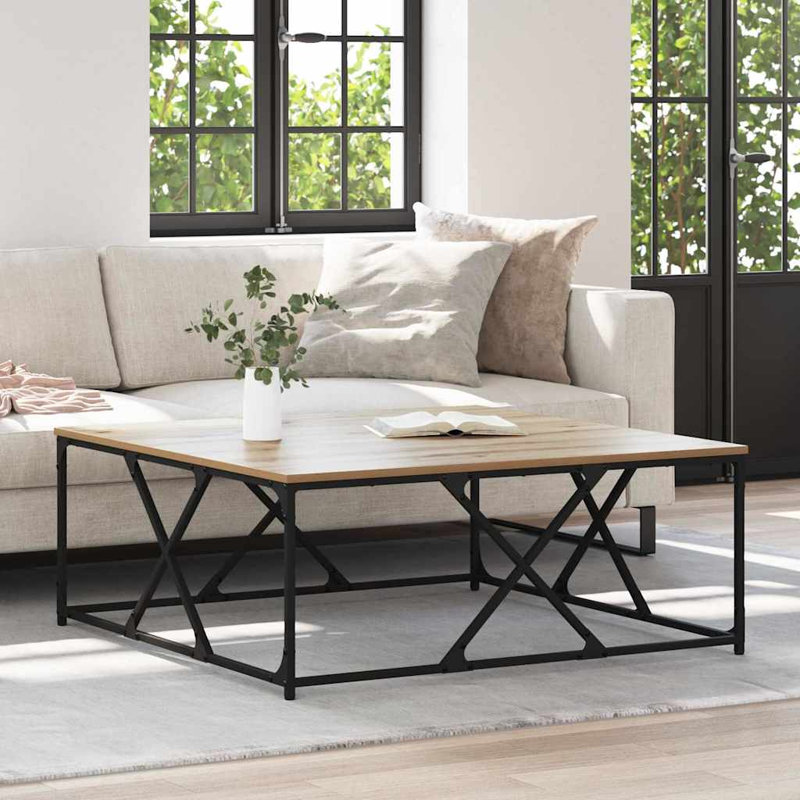Coffee Table, 40cm. H x 100cm. L x 100cm. W, Artisan Oak
