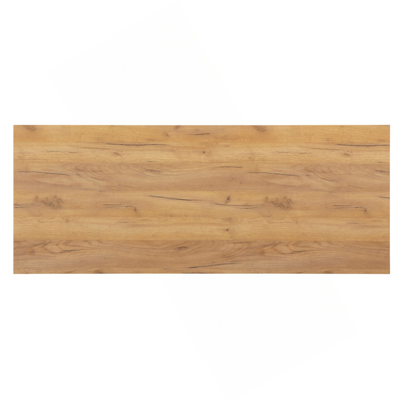 Golden Oak Computer Desk