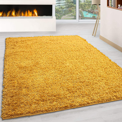 Audrone Rectangle Shaggy Washable Area Rug