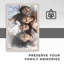 Cadre photo en bois brun-89059729-68692261