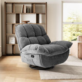 Fauteuil inclinable pivotant en chenille de 44,09 po Debaroh