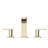 ParallelWidespread Bathroom Faucet, 3-Hole Two Lever Handle Bathroom Sink Faucet-90573829-123136705