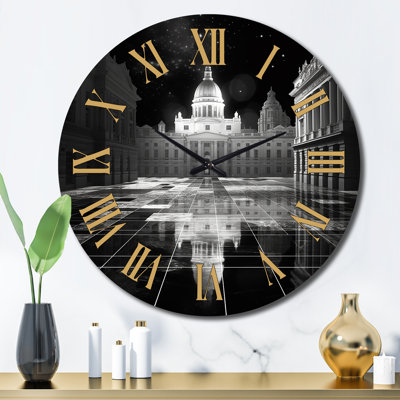 Metal Wall Clock