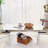 Rectangular Mirror Coffee Table