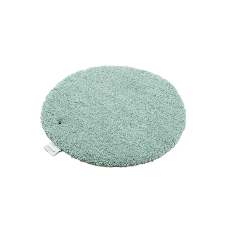 Circle Bath Rug, 90cm, Mint