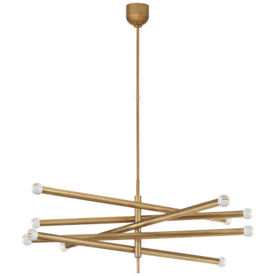 Kelly Wearstler Rousseau Grande Ten Light Articulating Chandelier