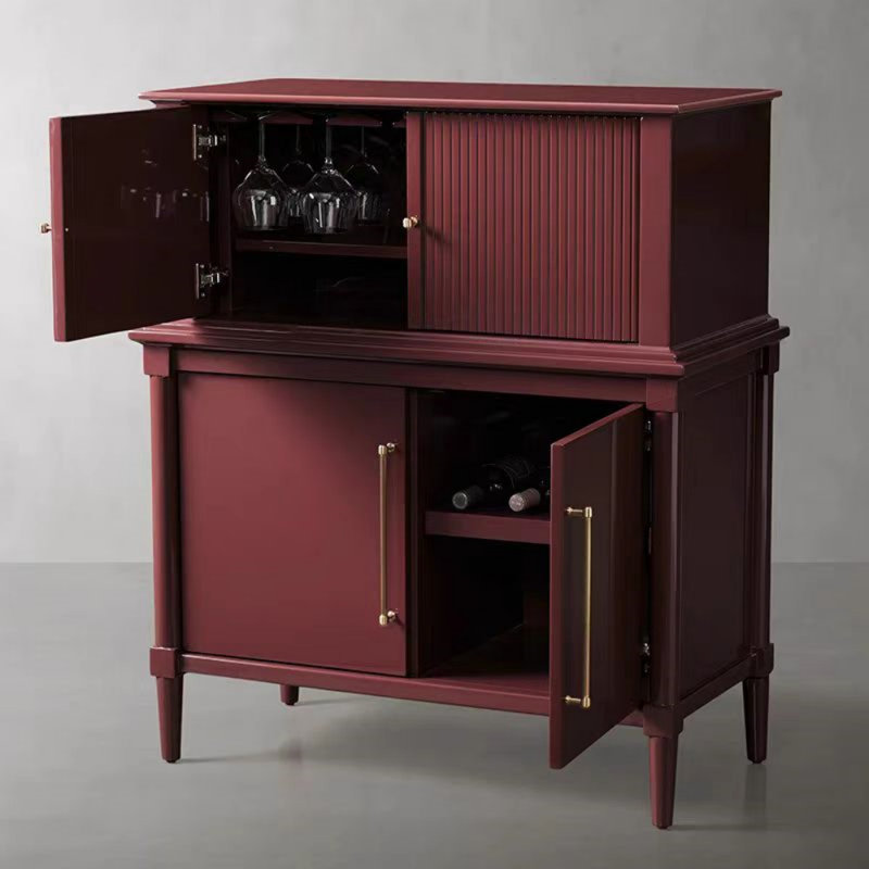 Petit buffet de petit appartement, Rouge