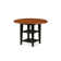 Aggappera Extendable Round Solid Wood Dining Table