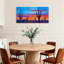«Plants & Flowers Desert Sunset Cactus Landscape», reproduction d'art-1336843599