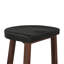 Hampton Upholstered Stool with Solid Wood Frame