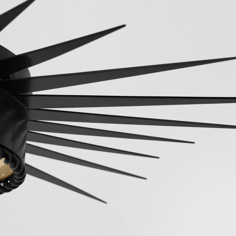 Soleil 1 - Light LED Semi Flush Mount by Suzanne Kasler