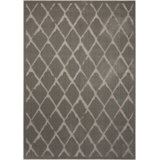 Gleam Geometric Area Rug in Gray