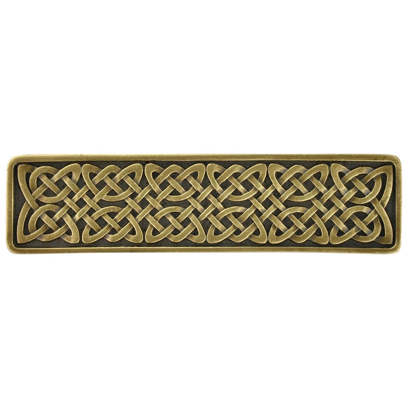 Celtic Isles 3" Centre Bar Pull, Antique Brass