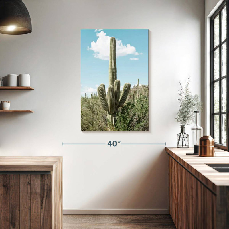 Harnek Green Cactus, 39" H x 26" W
