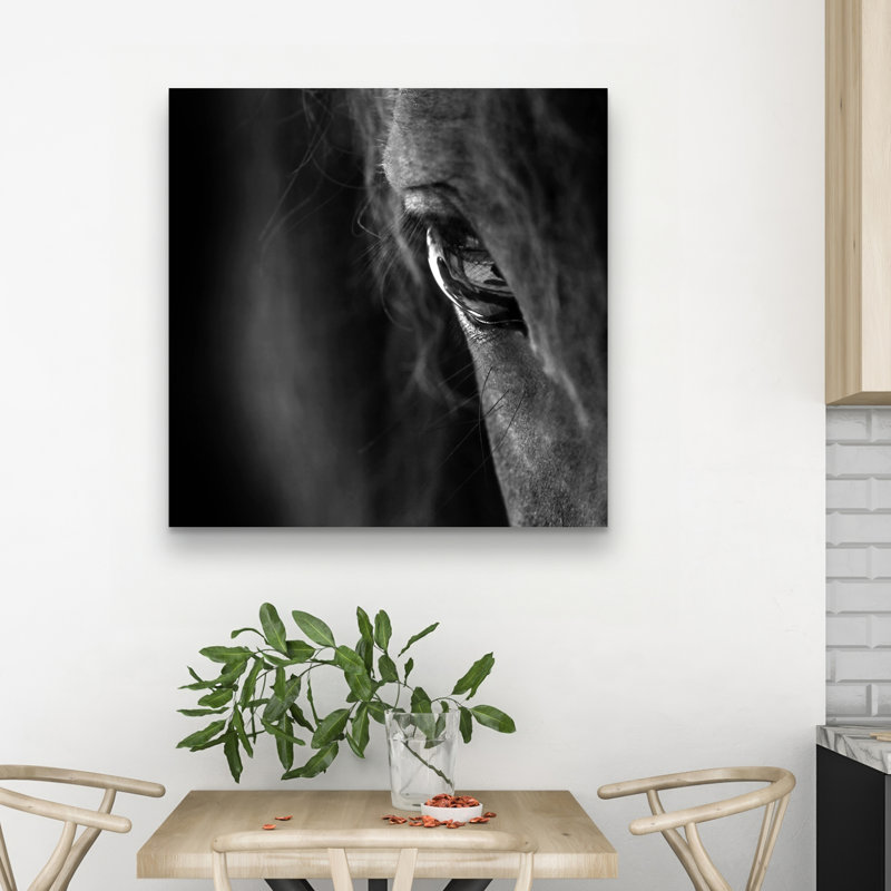 horse - 32"x32" art on canvas