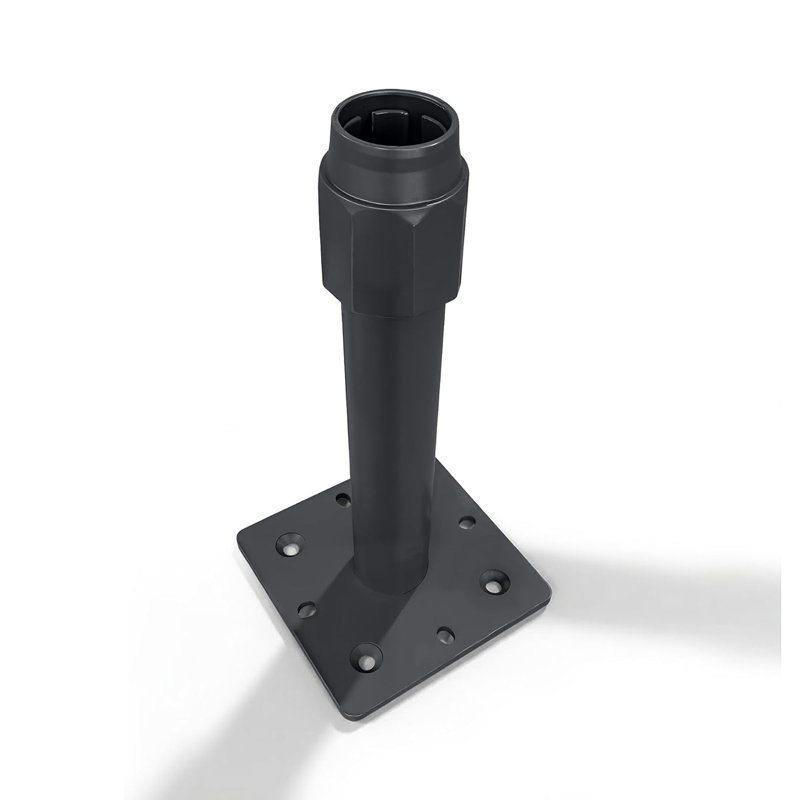 Base tubulaire pour parasol de terrasse pour mâts de 1,9 pouce