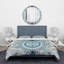 Futuriste Steampunk Time Machine portail II - ensemble de housse de couette moderne - microfibre de polyester-66399178