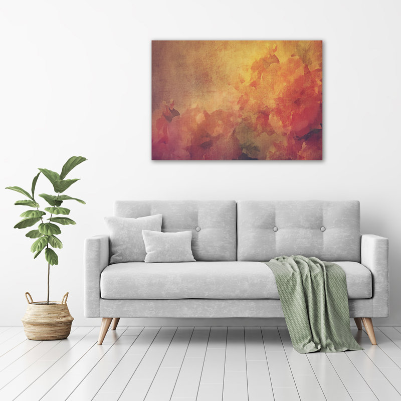 Flowers - Wrapped Canvas Print