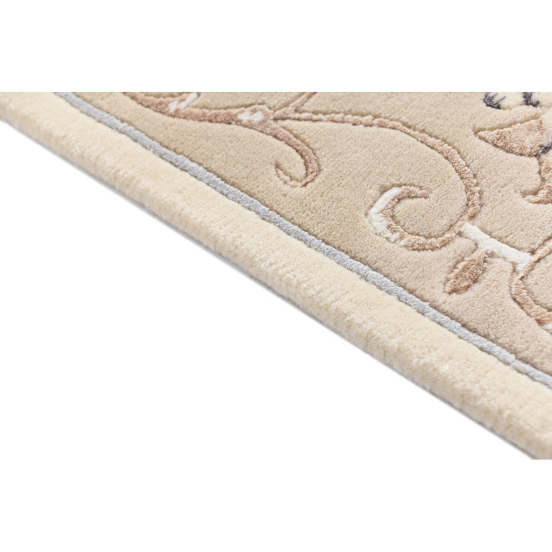 Tapis de couloir beige