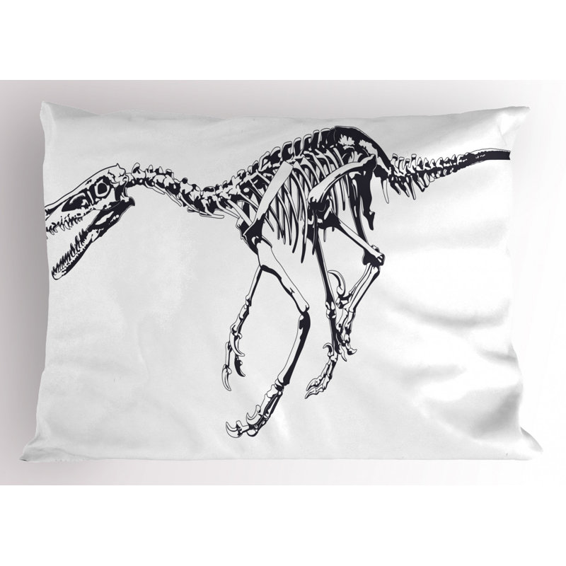Dino Polyester Sham Set, Twin