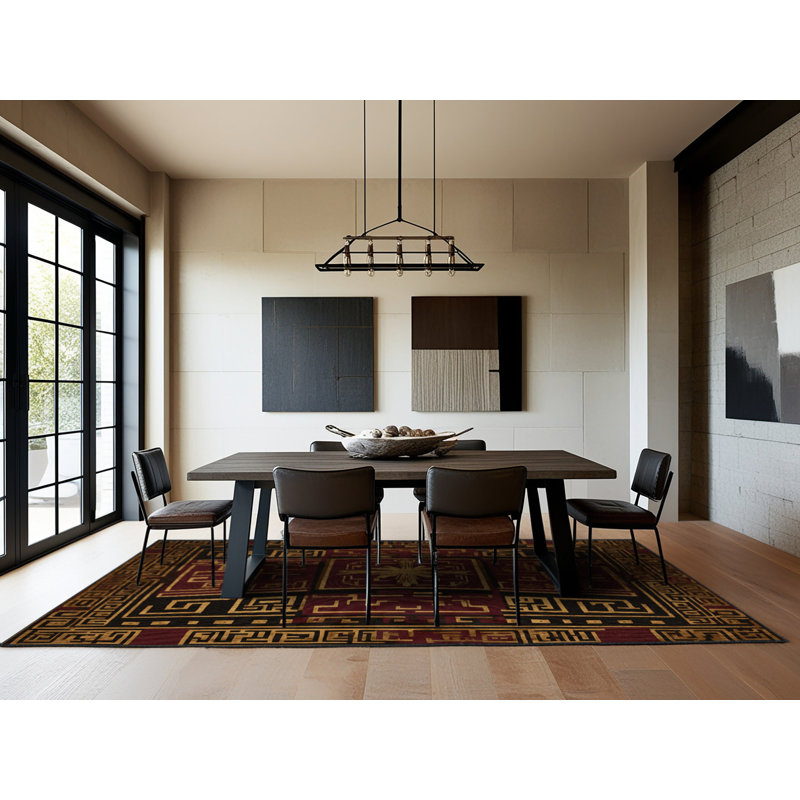 Goldleaf Embrace Rug, Rectangle 2' x 3'