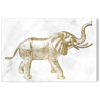 Impression sur toile éléphant, gal oliver