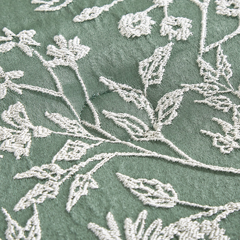 Ensemble d'édredon en jacquard de luxe 5 pièces Kaelyn, Grand lit