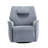 33.85'' W Power Recliner Swivel Rocker Fabric Recliner with Headrest with Hidden Buttons  USB & Type C Ports-1065783821
