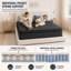 Matelas hybride mi-ferme 12 po avec mousse à mémoire de forme et ressorts ensachés individuellement-2079568204