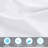 300 Thread Count Certified Egyptian Cotton Blend Solid Deep Pocket Bed Sheet Set-1374093721-1374093700