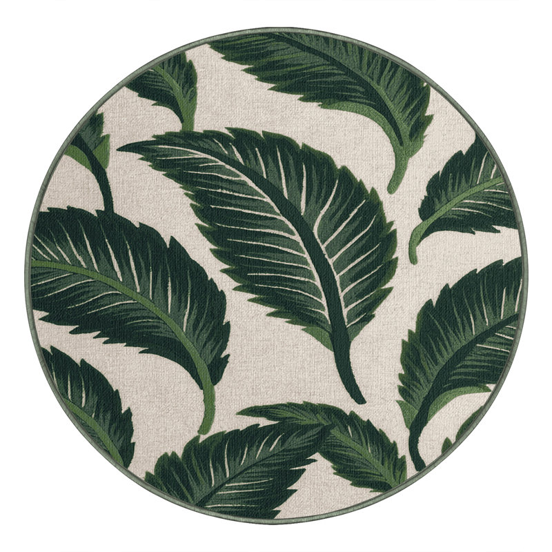  Tapis lavable Tatsoi, Rond 4 pi