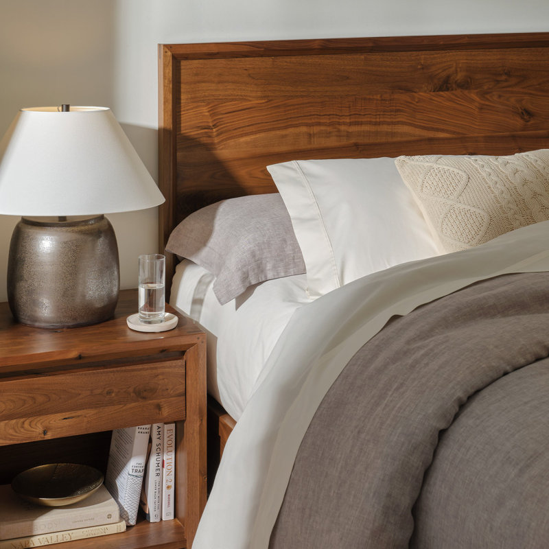 Saranac Solid Wood Bed, California King